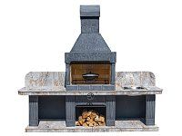 Печь № 16 — Печь барбекю с двумя рабочими столами (или мойкой)