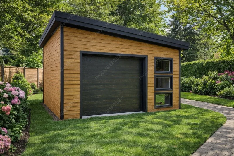 Гараж для мотоцикла Звал