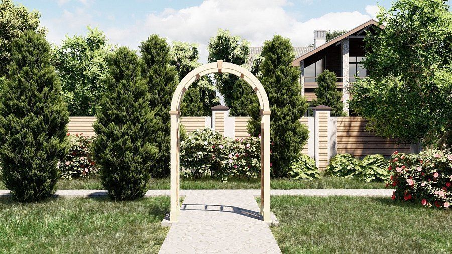 Садовая арка Архангельское