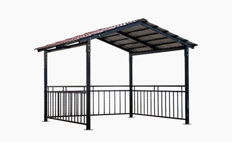 Навес-беседка для мангала Атлант 4.2