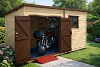 Гараж для мотоцикла Вераль