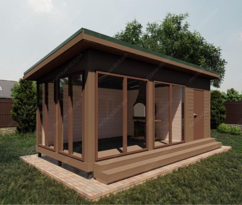 Застекленная беседка НОРТОН