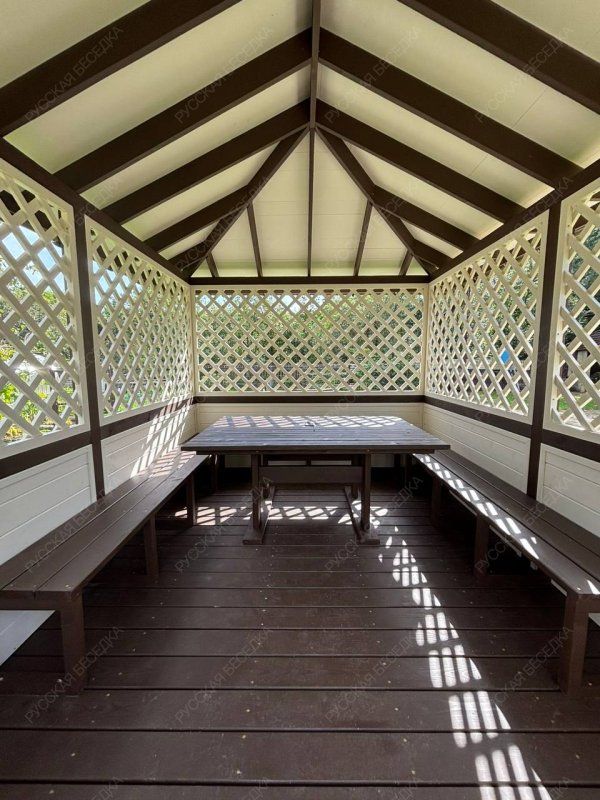 Прямоугольная беседка ШАТЕР 2