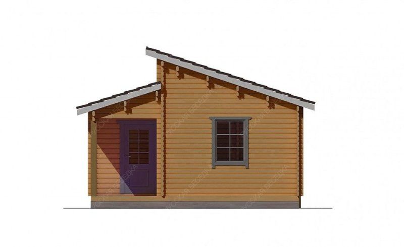 Гостевые дома из мини-бруса ДГ-32