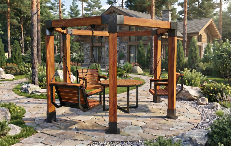 Садовые качели Тания