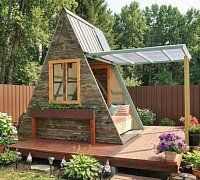 Беседка с кроватью Дерби