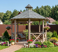 Восьмигранная беседка Глория