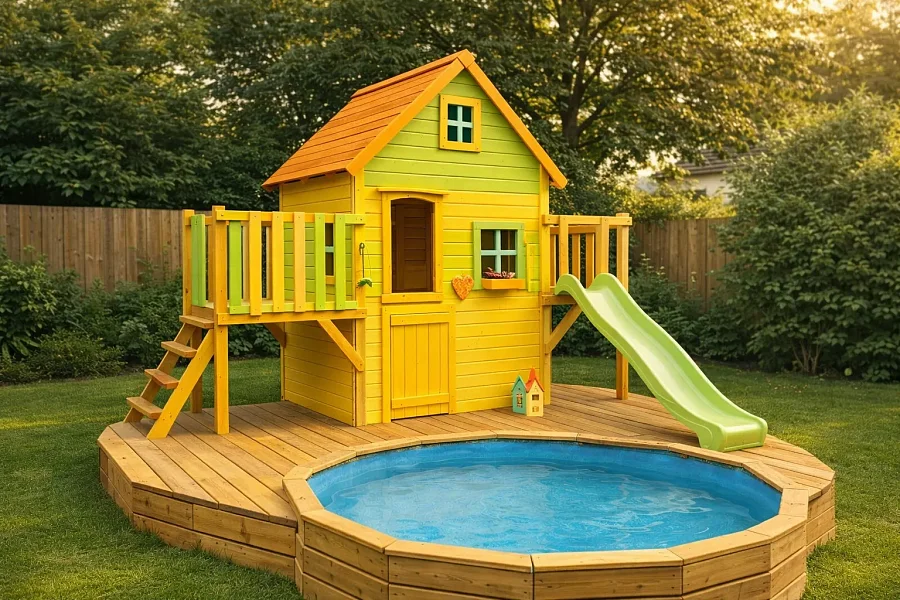 Детский игровой комплекс Лайм