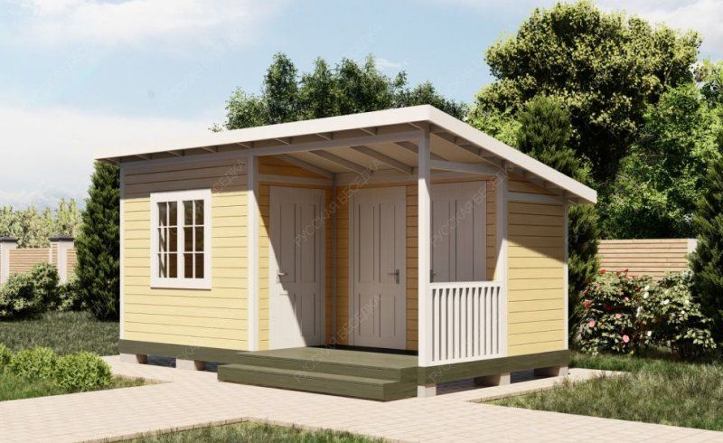 Бытовка деревянная Булгаково