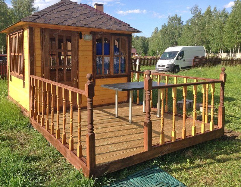 Закрытая беседка ТЕРЕМОК