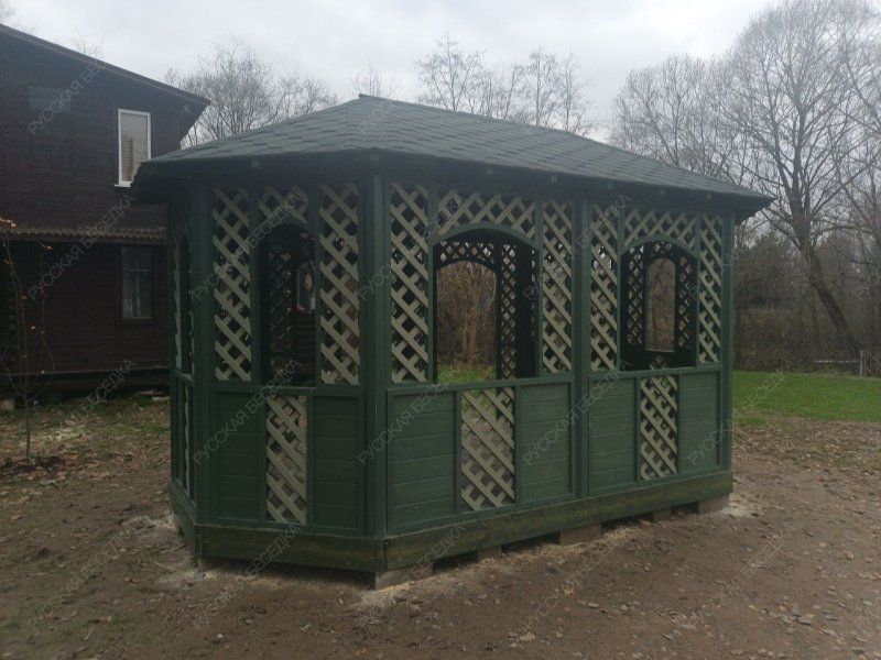 Овальная беседка ГРАНТ