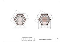 Шестигранная беседка Акита