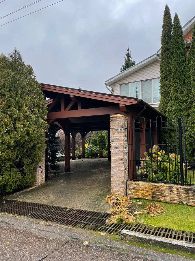 Навес для машин ВУДЛЕНД