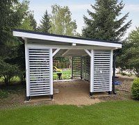 Квадратная беседка НИКА