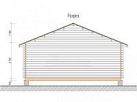 Садовый дом серия ДС 6×6