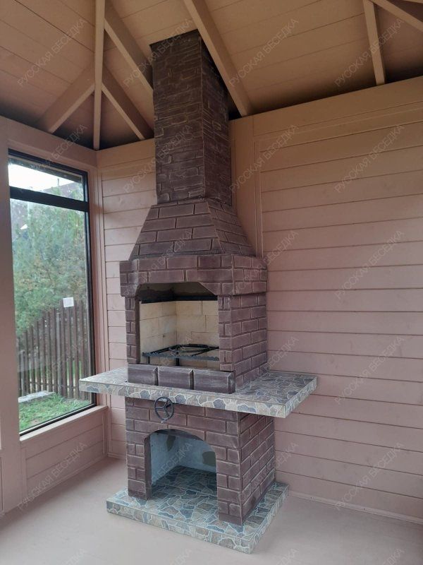 Печь № 6 — Печь с мраморной крошкой