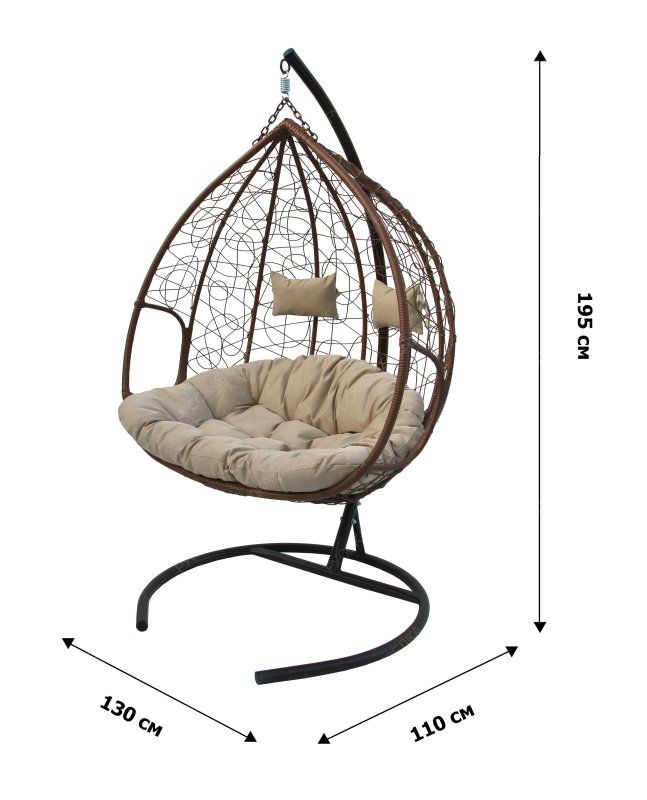 Кресло подвесное двойное Феникс3