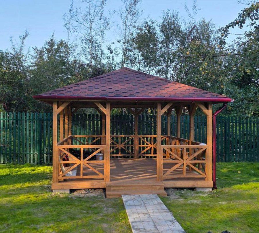 Квадратная беседка ЛОНДОН 4х4