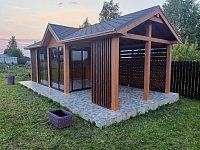 Закрытая беседка ШАЛЕ 2 Лайт