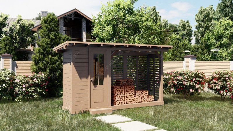 Дровник Двуглинково