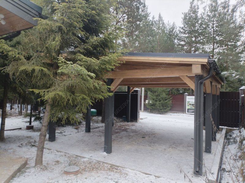 Навес односкатный ВЕСТВУД