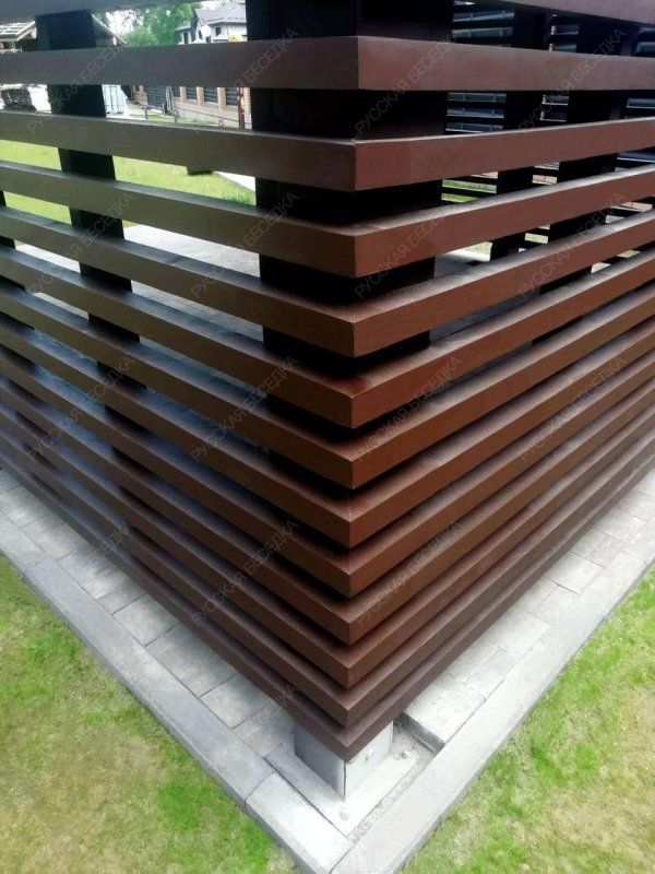 Современная беседка ГОРИЗОНТ