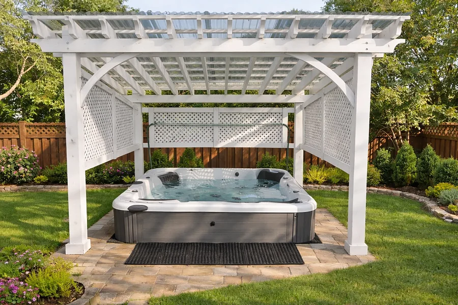 Пергола для бассейна Отдых