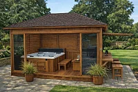 Беседка для джакузи Пати